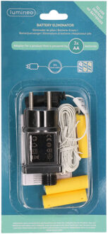 Lumineo Adapter 3x AA batterij vervanger