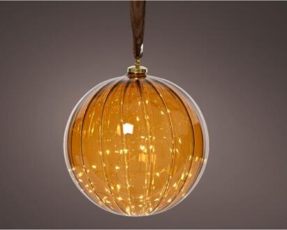 Lumineo Decoris Micro Led Bal - 15 Led's - Warm Wit - 10cm - Binnen