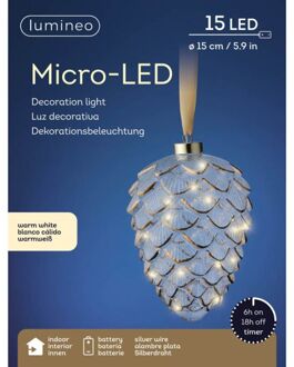 Lumineo LED Dennenappel - Hanglamp