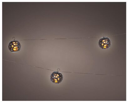 Lumineo LED Solar strengverlichting L175cm zwart