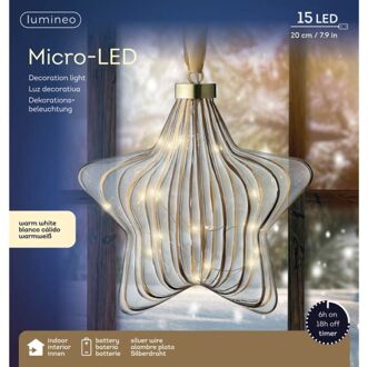 Lumineo LED Ster - Hanglamp