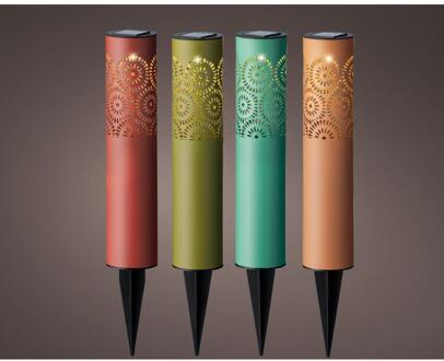 Lumineo Solar spies ijzer Ø8.5x39cm verschillende