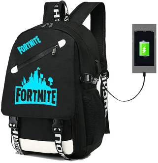 Luminous Backpack Fortnite Student School Bags Leisure Bag Christmas Toys Boys Girls Birthday Gift
