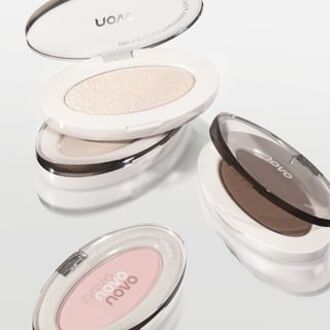 Luminous Highlighting & Contour Finishing Powder - 4 Types 02# Matte Highlight - Milk Pink (3.4g)