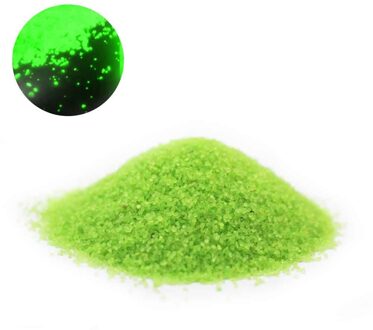 Luminous Sand For Garden Glow In Dark Kid Ornaments Starry Party Fish Tank Decor Aquariums Home Non Toxic Wishing Bottle geel groen