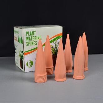 LumiParty 6 stks Terracotta Plant Watering Stakes Self Irrigatie Besproeiing Tuin Watering Spikes-30