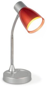 Lumy LED Bureaulamp 28 cm - Rood