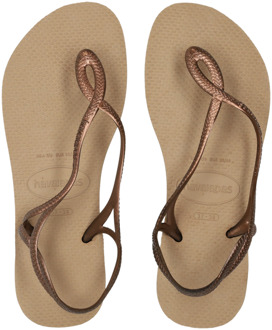 Luna Dames Slippers - Rose Gold - Maat 37/38