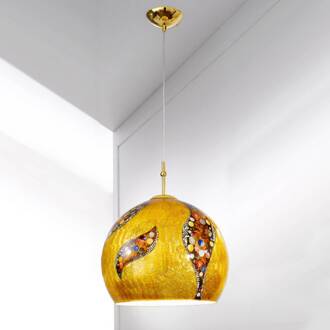 Luna hanglamp, 40 cm, 1-lamp goud, meerkleurig