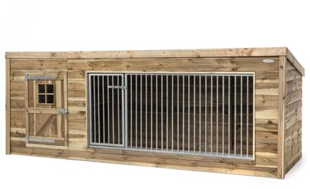 Luna - Hondenkennel - 342x130x132 cm - XL