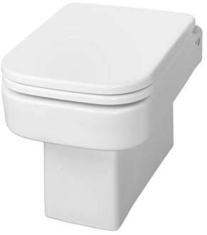 Luna Wandcloset Met Zitting Diepspoel Wit Aqua Splash