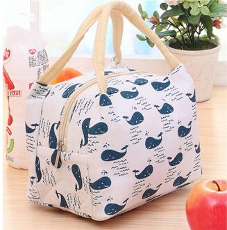 Lunch Bag Cooler Tote Draagbare Geïsoleerde Box Canvas Thermische Koude Voedsel Container School Picknick Voor Mannen Vrouwen Kids Reizen Lunchbox 05