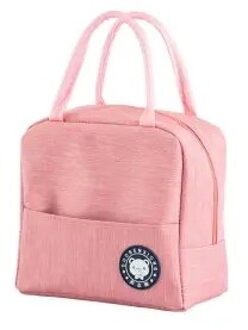 Lunch Tas Warmte Behoud Lunchbox Tas Verdikte Aluminiumfolie Grote Lunch Tas Voor Studenten Op Werk Lunch Tas Paars