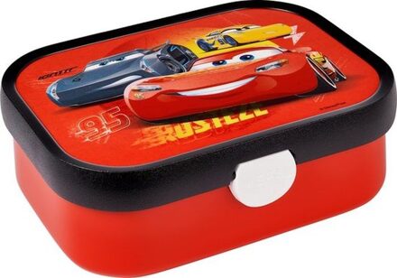lunchbox campus met bentobakje Cars Rood - Nvt