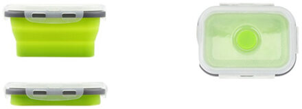 Lunchbox Siliconen Kom Vouwen Opvouwbare Draagbare Voedsel Opslag Container Milieuvriendelijke kan CSV 800ML