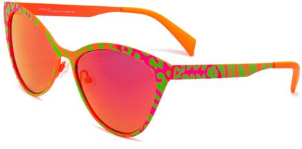 Lunettes de soleil femme Italia Independent 0022-055-018 (ø 55 mm) - maat Rood