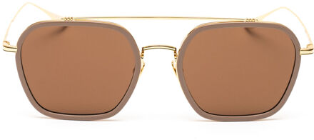 Lunettes de soleil homme Belstaff MERRICK-II-BEIGE-W doré ø 57 mm Goud - One Size