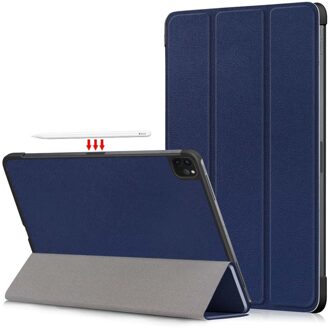 Lunso 3-Vouw sleepcover hoes - iPad Pro 11 inch (2018/2020/2021) - Blauw