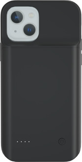 Lunso Battery Power Case hoes - iPhone 13 - 6800 mAh - Zwart