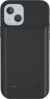 Lunso Battery Power Case hoes - iPhone 13 Mini - 6800 mAh - Zwart