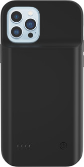 Lunso Battery Power Case hoes - iPhone 13 Pro Max - 6800 mAh - Zwart