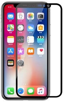 Lunso Beschermglas zwart iPhone XS Max
