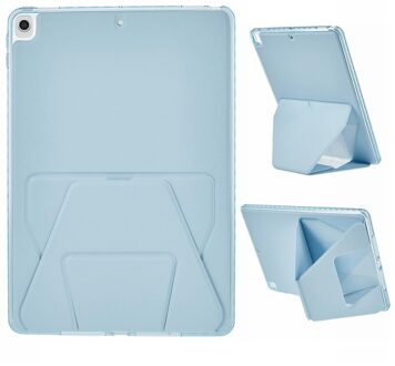 Lunso iPad 11 inch (2025) A16 - Back cover hoesje - Lichtblauw