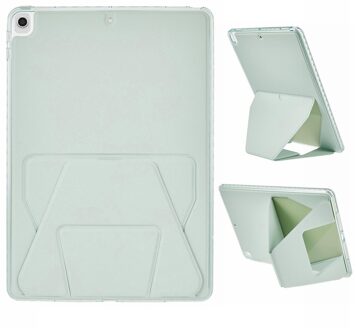 Lunso iPad 11 inch (2025) A16 - Back cover hoesje - Lichtgroen