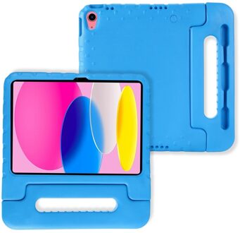 Lunso iPad 11 inch (2025) A16 - EVA Schokbestendige Kinderhoes met handvat - Lichtblauw