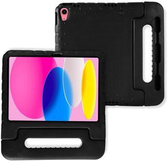 Lunso iPad 11 inch (2025) A16 - EVA Schokbestendige Kinderhoes met handvat - Zwart
