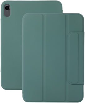 Lunso iPad 11 inch (2025) A16 - Tri-Fold Bookcase hoes - Groen