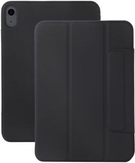 Lunso iPad 11 inch (2025) A16 - Tri-Fold Bookcase hoes - Zwart