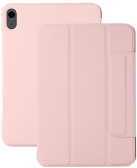 Lunso iPad Air 11 inch (2024/2025) - Tri-Fold Bookcase hoes - Lichtroze
