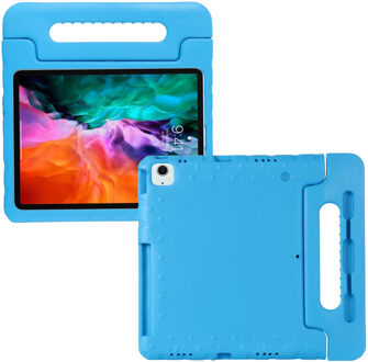 Lunso iPad Air 13 inch (2024/2025) - EVA Schokbestendige Kinderhoes met handvat - Lichtblauw