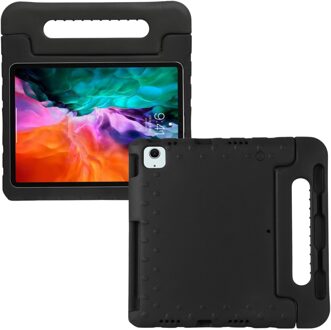 Lunso iPad Air 13 inch (2024/2025) - EVA Schokbestendige Kinderhoes met handvat - Zwart
