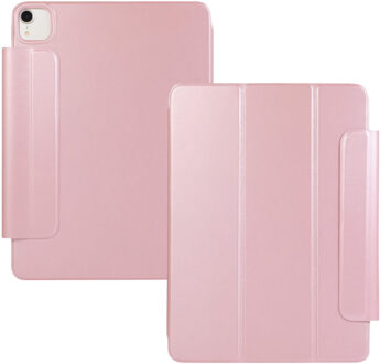 Lunso iPad Air 13 inch (2024/2025) - Tri-Fold Bookcase hoes - Rose Roze