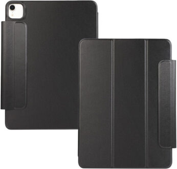 Lunso iPad Air 13 inch (2024/2025) - Tri-Fold Bookcase hoes - Zwart