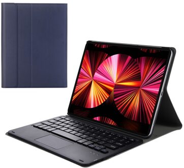 Lunso iPad Pro 11 Inch (2018/2020/2021) Afneembare Keyboard Hoes - Blauw