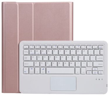 Lunso iPad Pro 11 Inch (2018/2020/2021) Afneembare Keyboard Hoes - Rose Goud