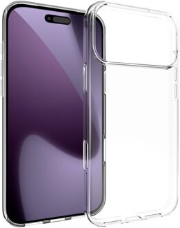 Lunso iPhone 17 Pro Max - TPU Backcover hoes - Transparant