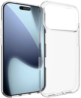 Lunso iPhone 17 Pro - TPU Backcover hoes - Transparant