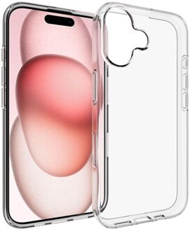 Lunso iPhone 17 - TPU Backcover hoes - Transparant