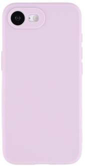 Lunso iPhone 17e / iPhone 16e hoesje - Flexibel siliconen Backcover - Lila Paars