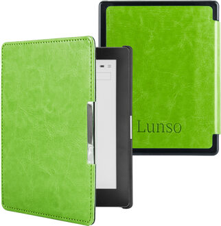 Lunso Kobo Aura Edition 1 hoes (6 inch) - sleepcover - Groen