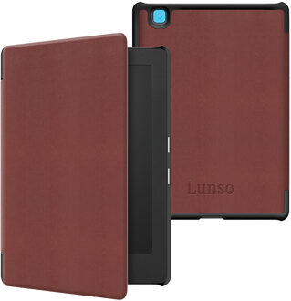 Lunso Kobo Aura Edition 2 hoes (6 inch) - sleepcover - Bruin