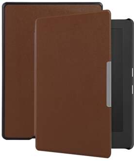 Lunso Kobo Aura H20 Edition 1 hoes (6.8 inch) - sleep cover - Bruin