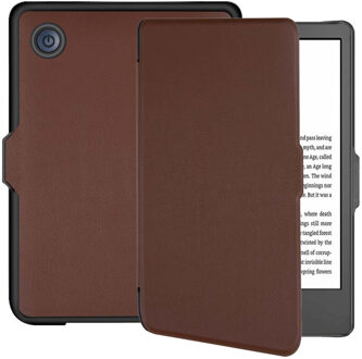 Lunso Kobo Clara 2E hoes (6 inch) - sleep cover - Bruin