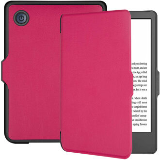 Lunso Kobo Clara 2E hoes (6 inch) - sleep cover - Roze
