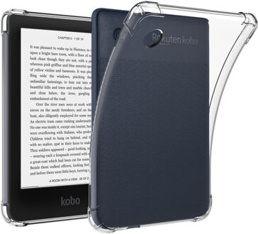 Lunso Kobo Clara 2E hoes (6 inch) - TPU Backcover - Transparant