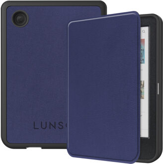 Lunso Kobo Clara BW / Clara Colour hoes (6 inch) - sleepcover - Donkerblauw